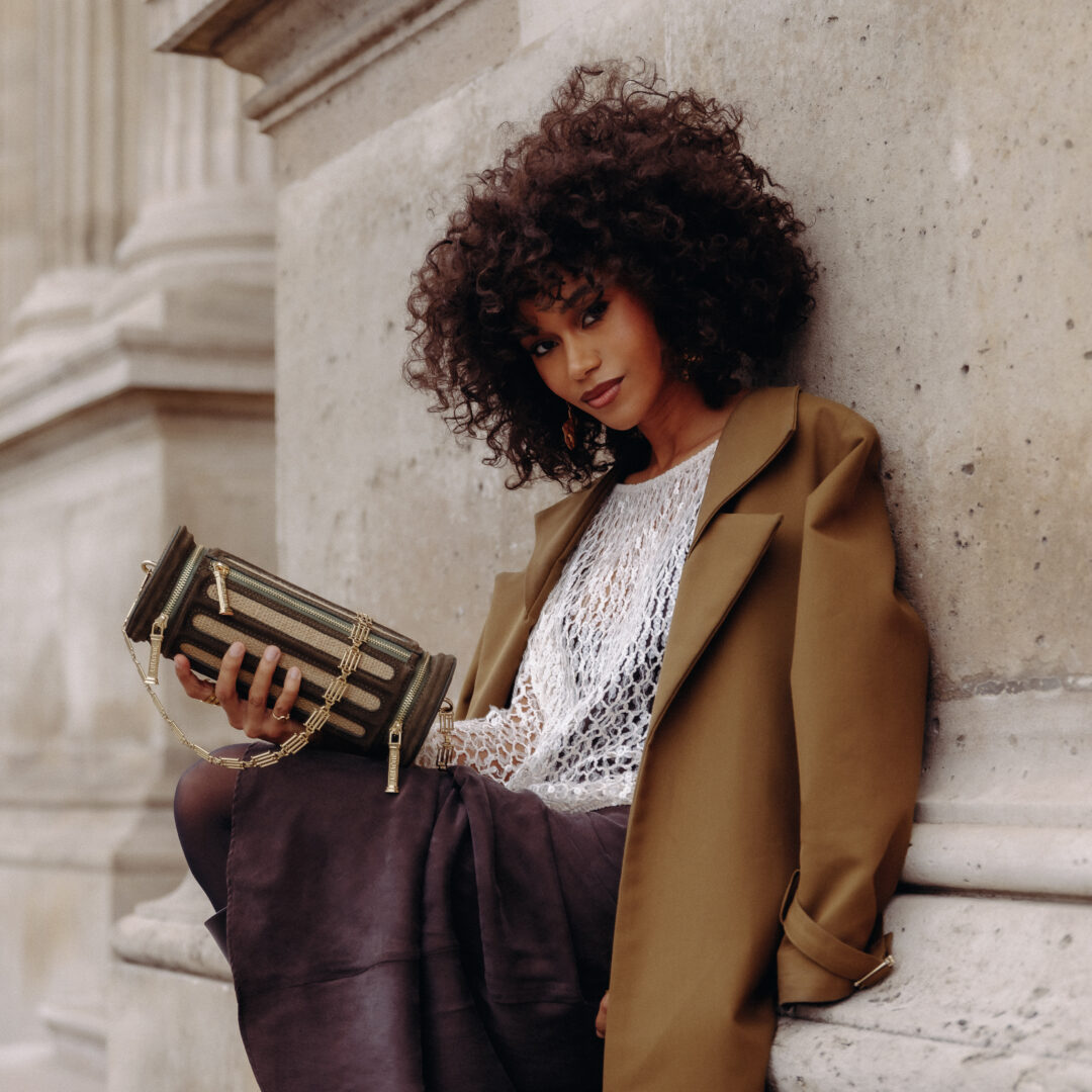 Alternative view of DORIC KHAKI SUEDE